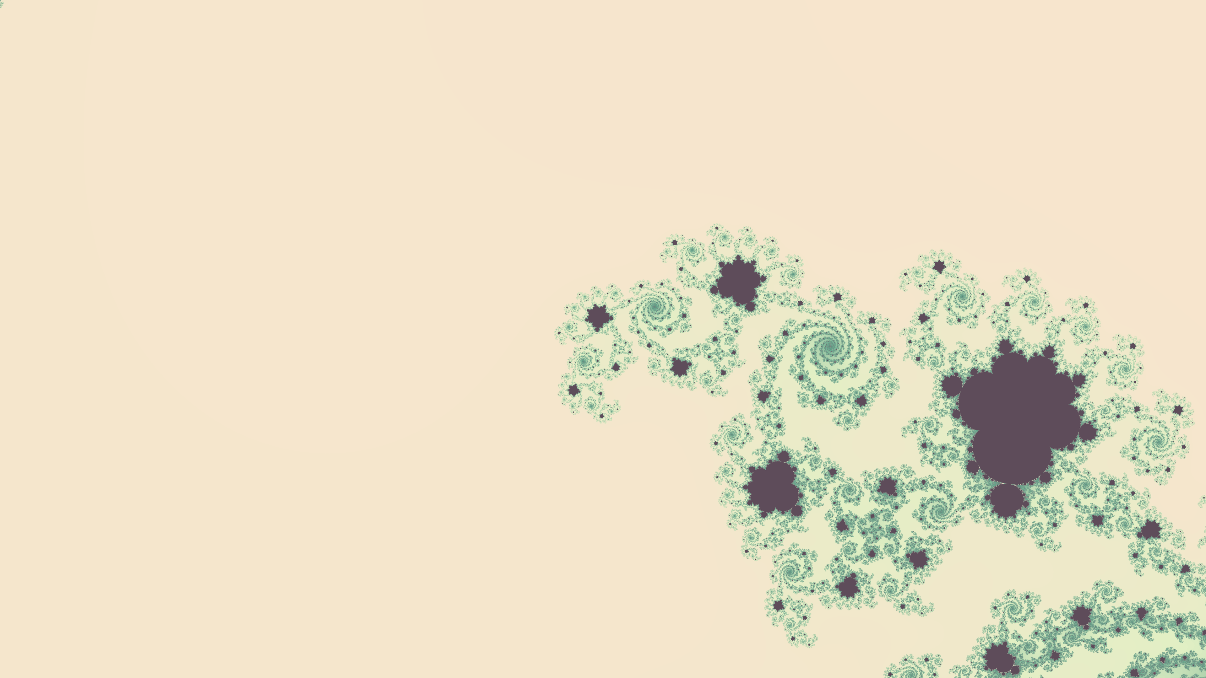 Mandelbrot Powerbrot variation at high iteration count