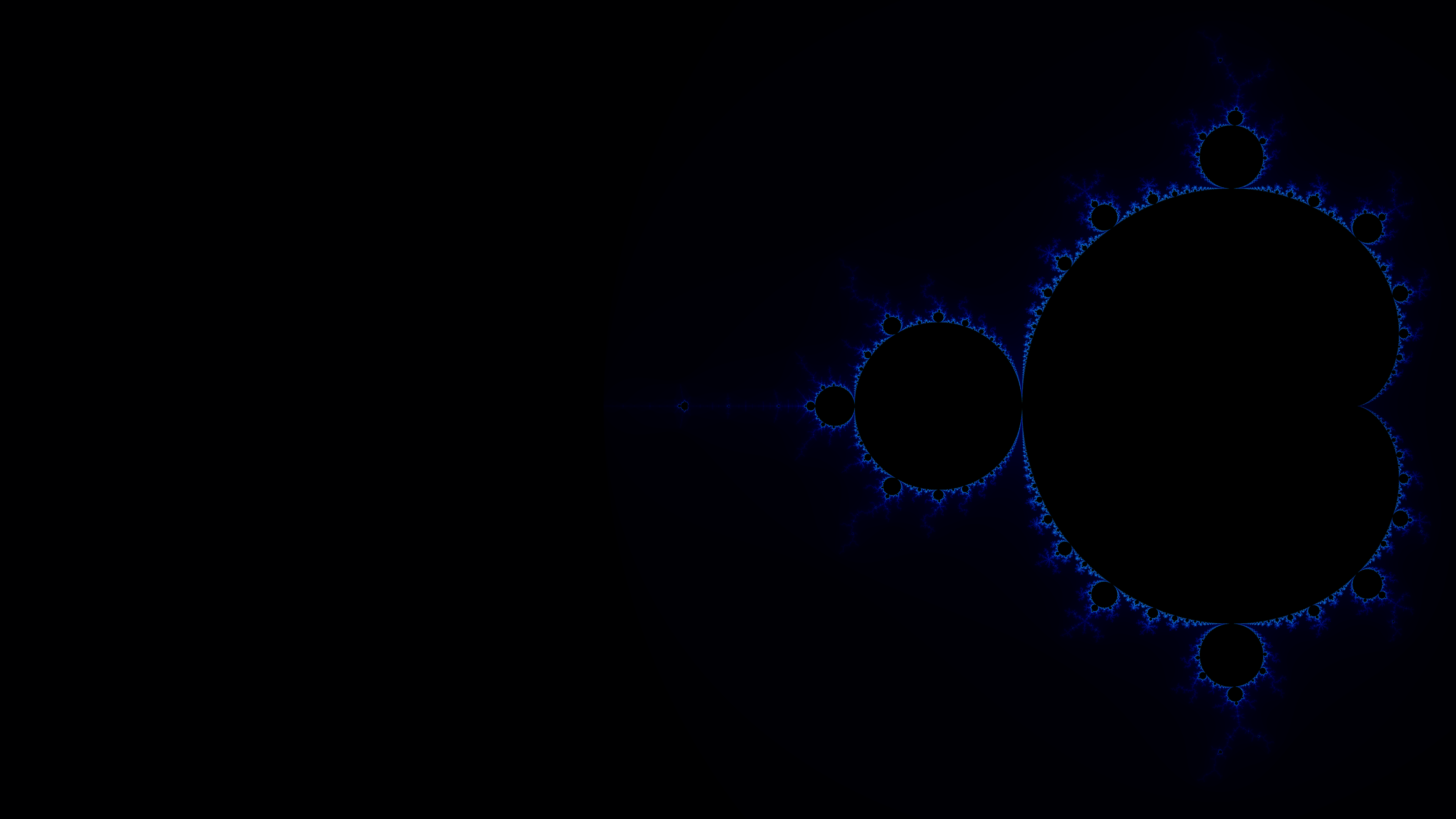 Mandelbrot set 4K render with Lanczos3 filtering -- classic fractal art at 3840x2160
