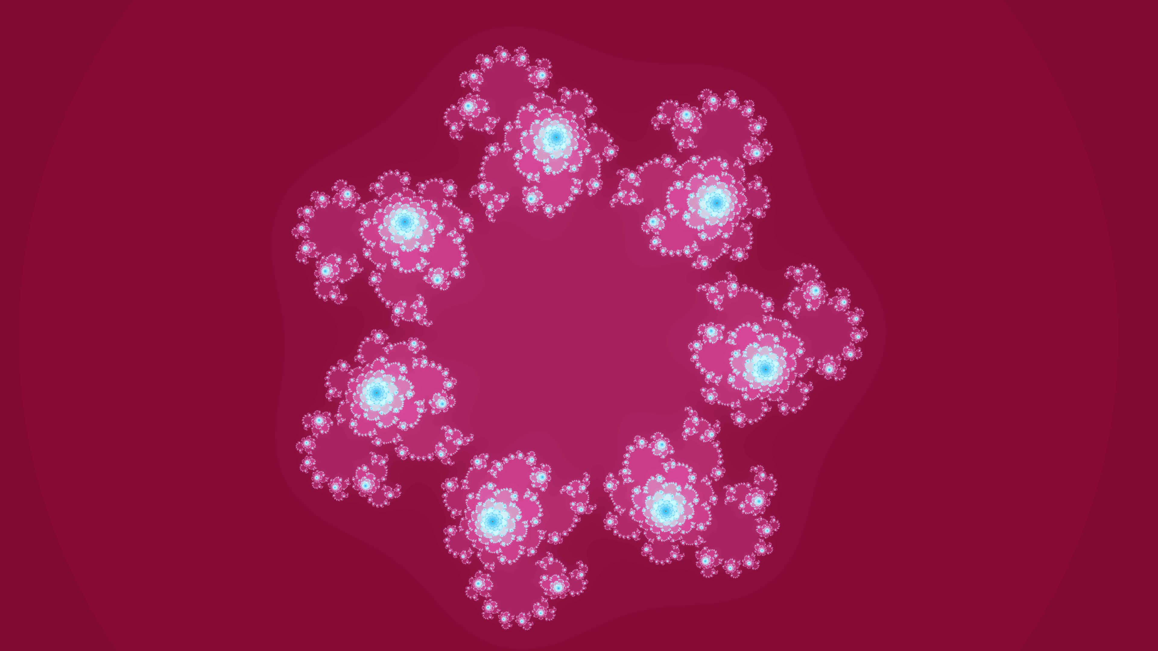 Julia Set with configurable power exponent rendered in Forma Fractalis v0.2.3