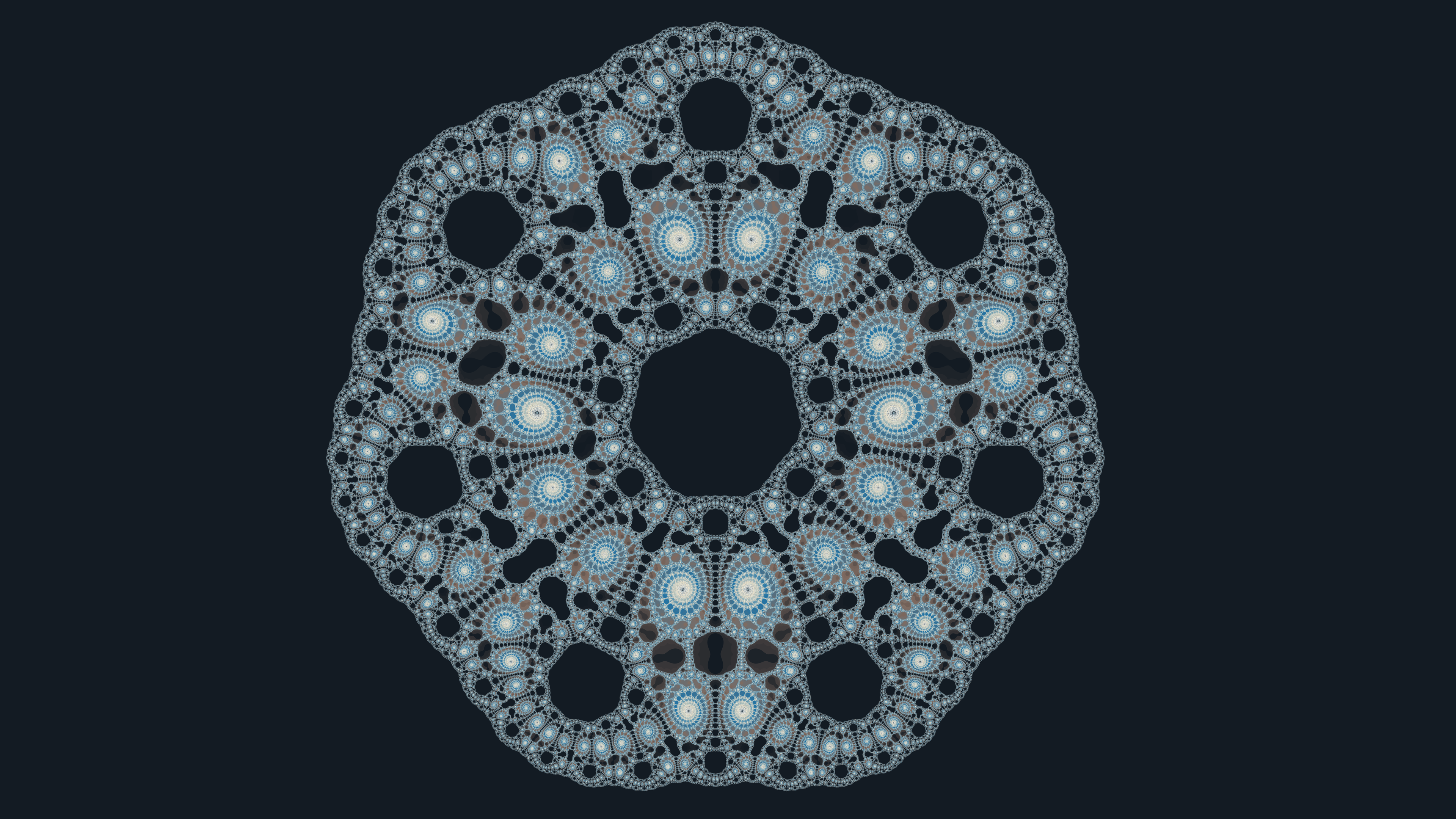 Lace Julia release showcase rendered in Forma Fractalis v0.2.6