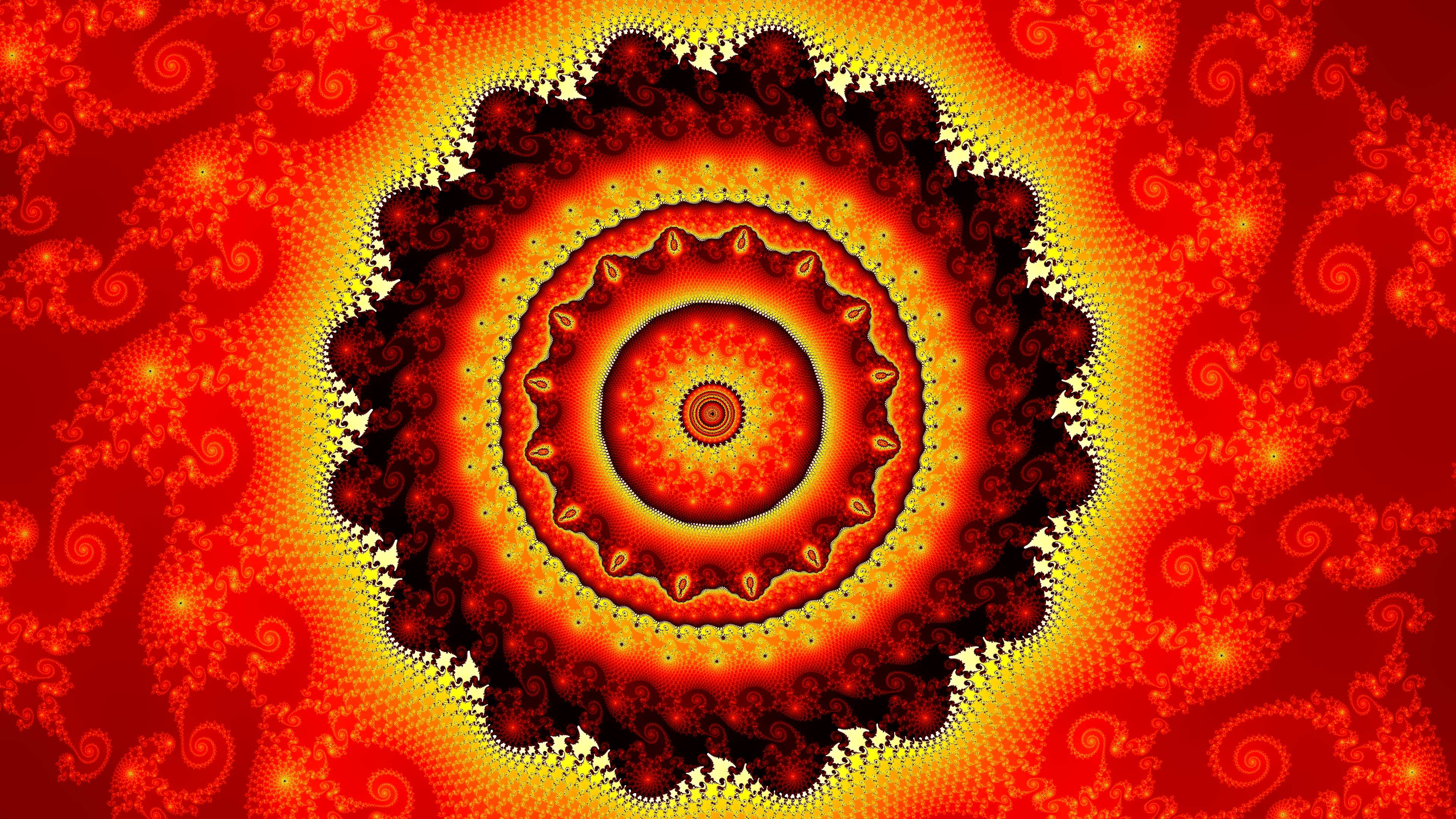 v0.2.7 Mandelbrot deep-zoom showcase rendered at 3840x2160 with 2x Lanczos3 filtering in Forma Fractalis